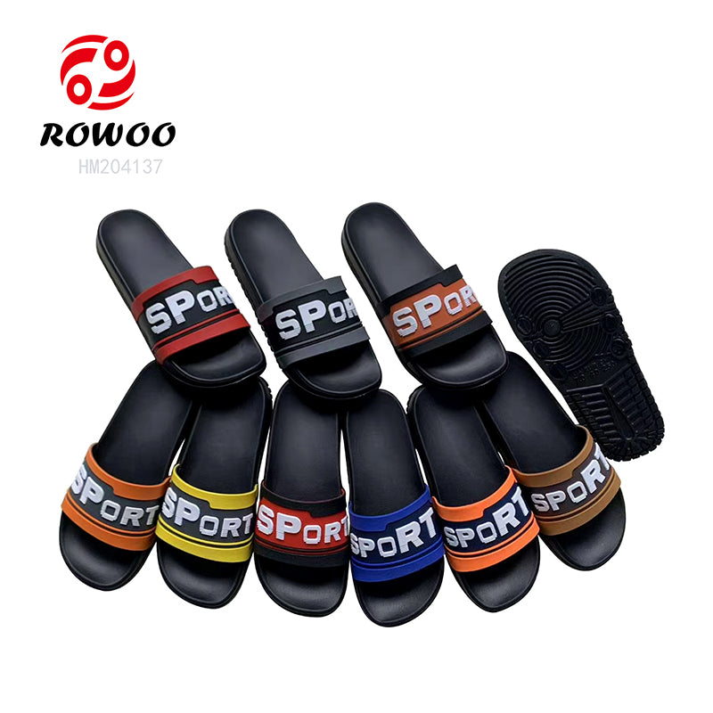 Wholesale Men's Non-slip Sport Slides