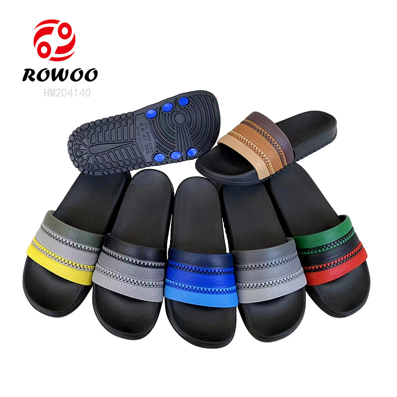 Color Block Couple Slides