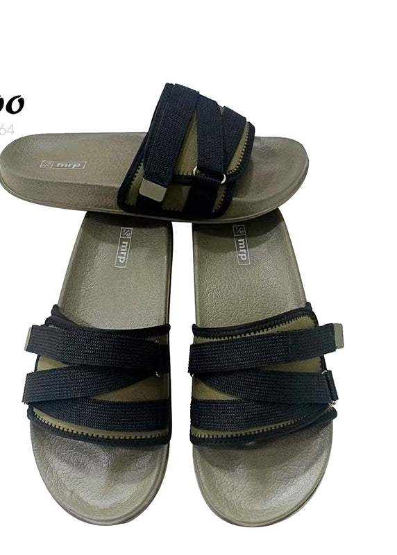 HUMMOO Men's Cross Strap Sport Slide Sandals