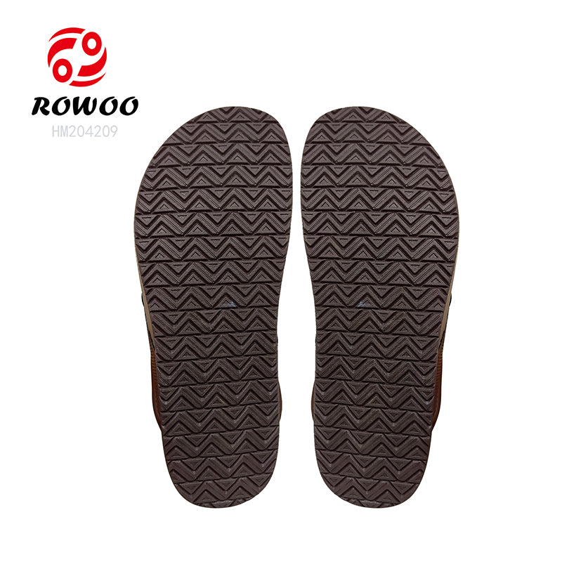 Brown Casual Men's Flip Flops