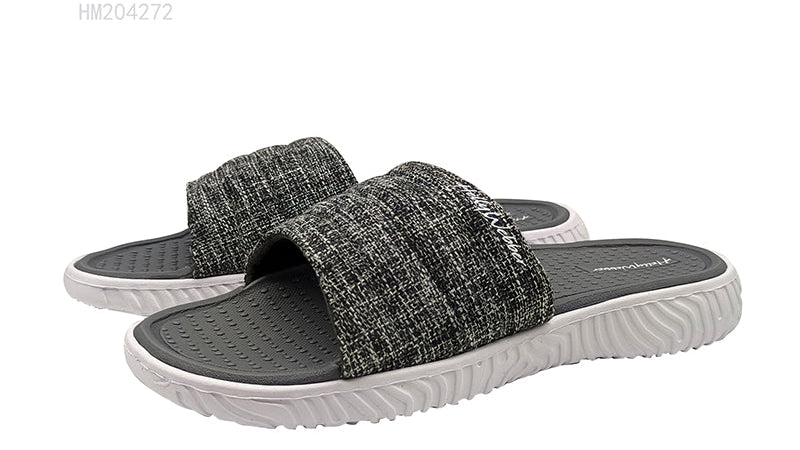 Women's Knit Strap Slide Sandals Comfort Slippers