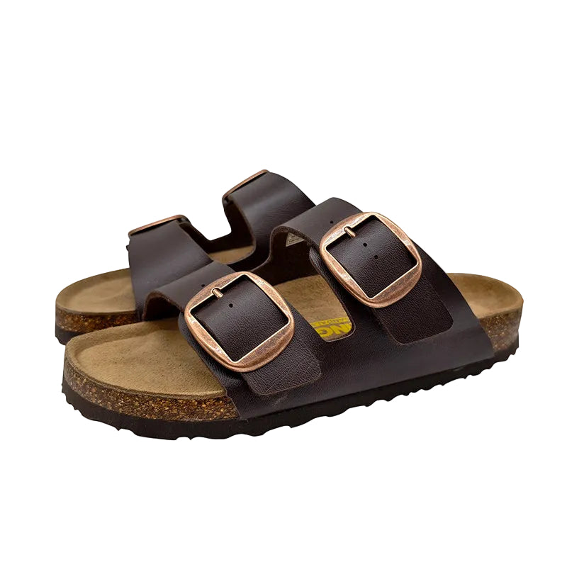 Dual Buckle Cork Slides