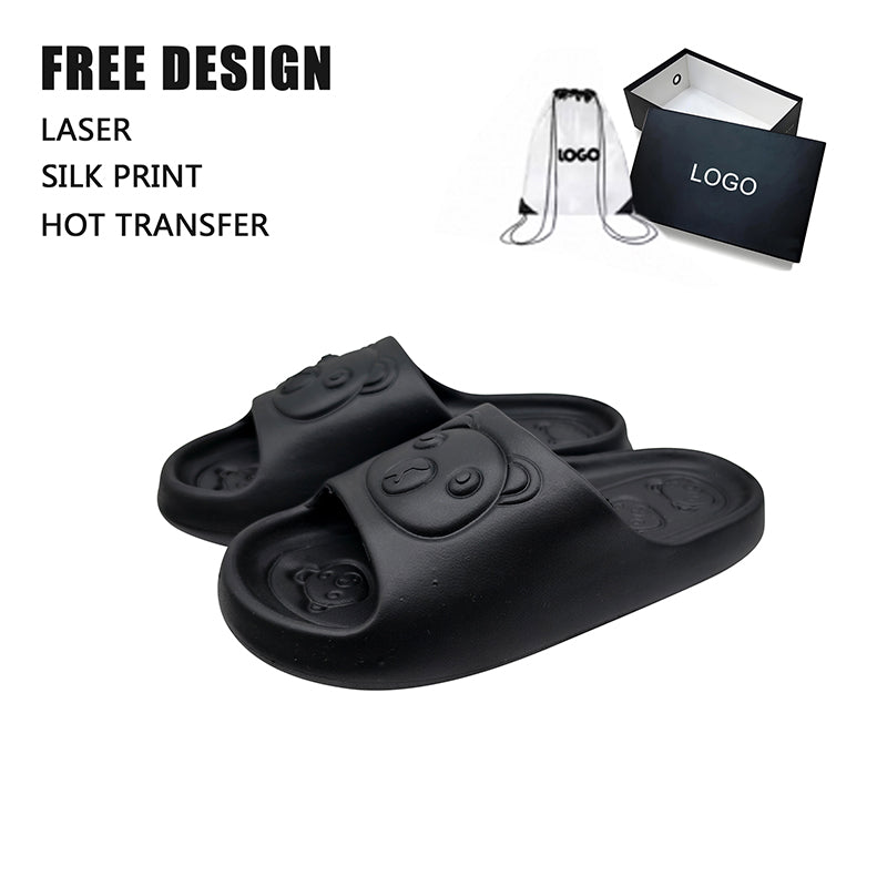 Embossed Bear EVA Slide