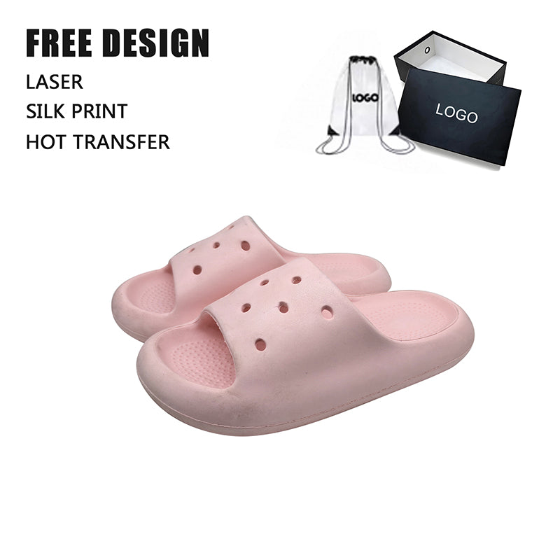Perforated Strap Pink Slide