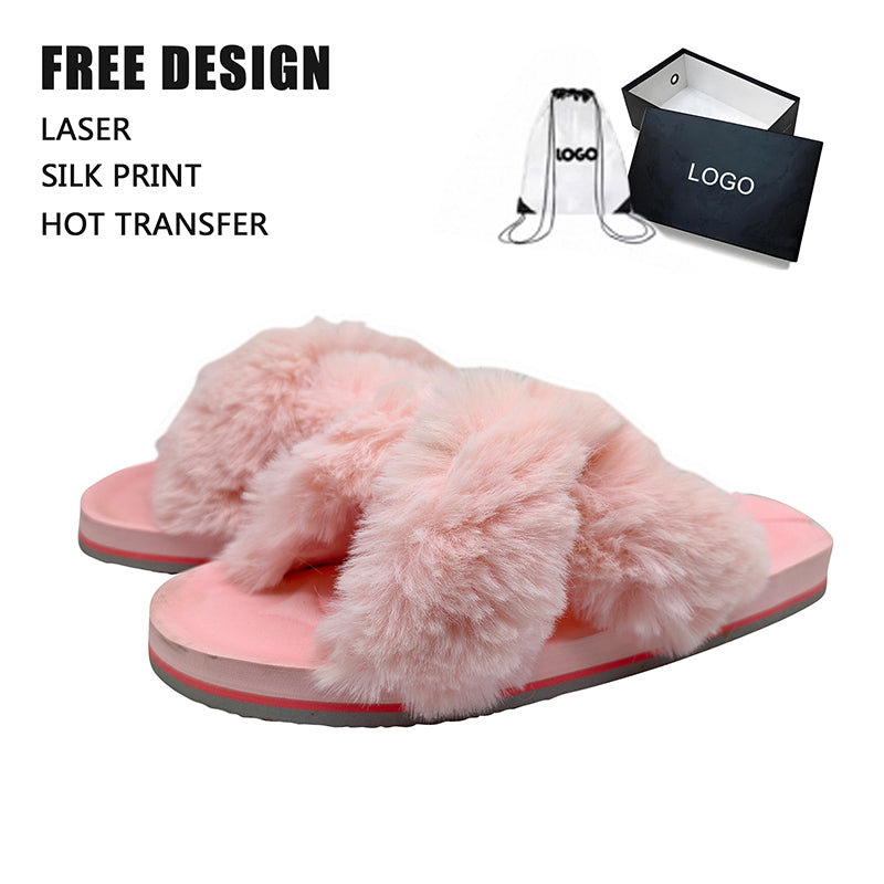 Furry Cross Slides