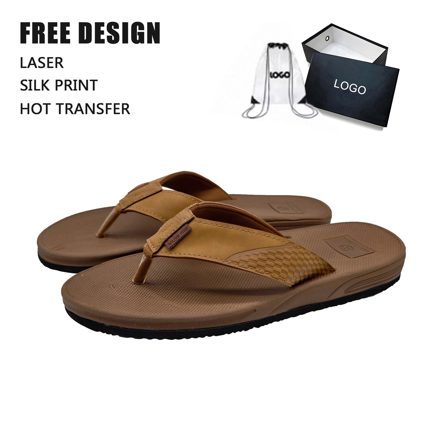 Cushioned Flip Flops