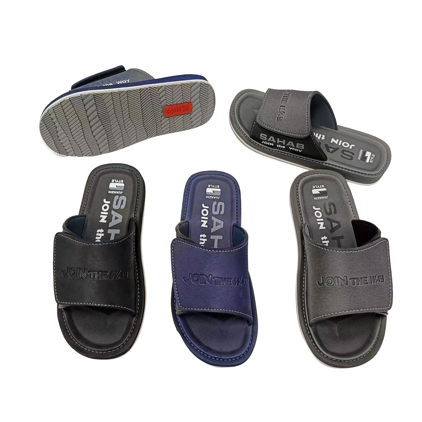 Emboss Letter Men Slides