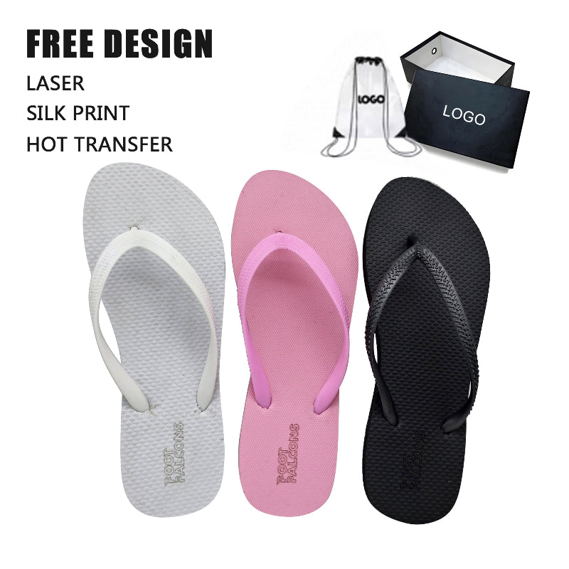 Solid Women Beach Thongs