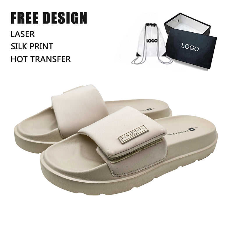 Velcro Strap Slide Sandals Bulk