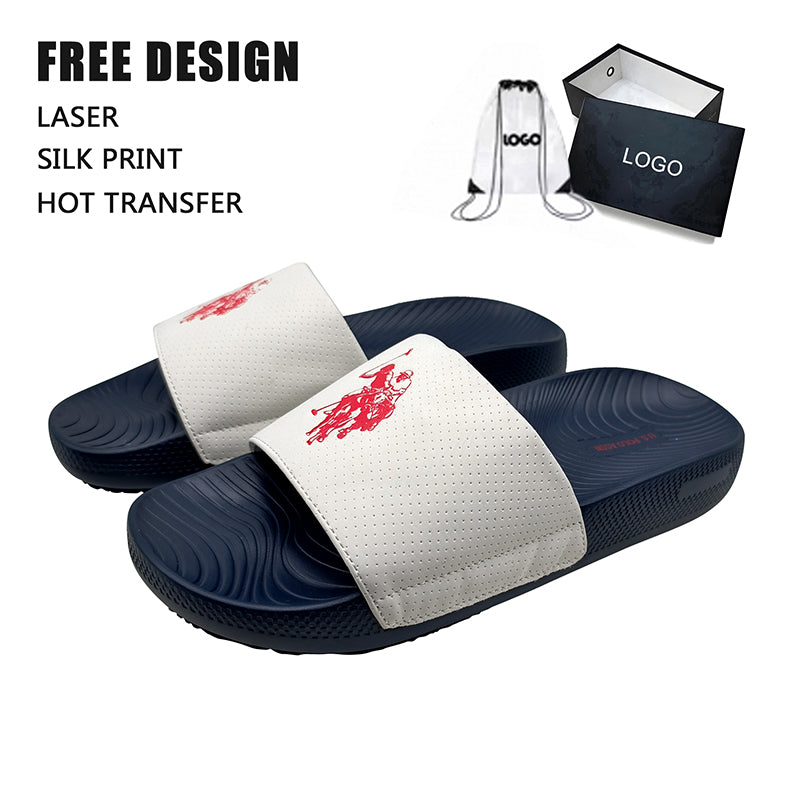 Printed Men Slide Sandals