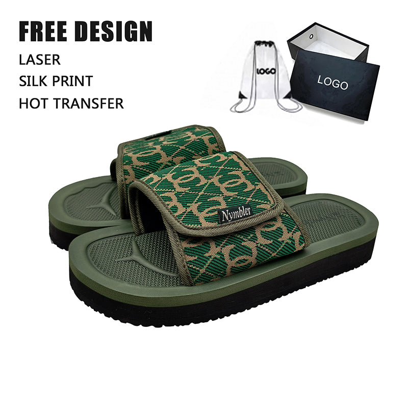 Vintage Jacquard Slides