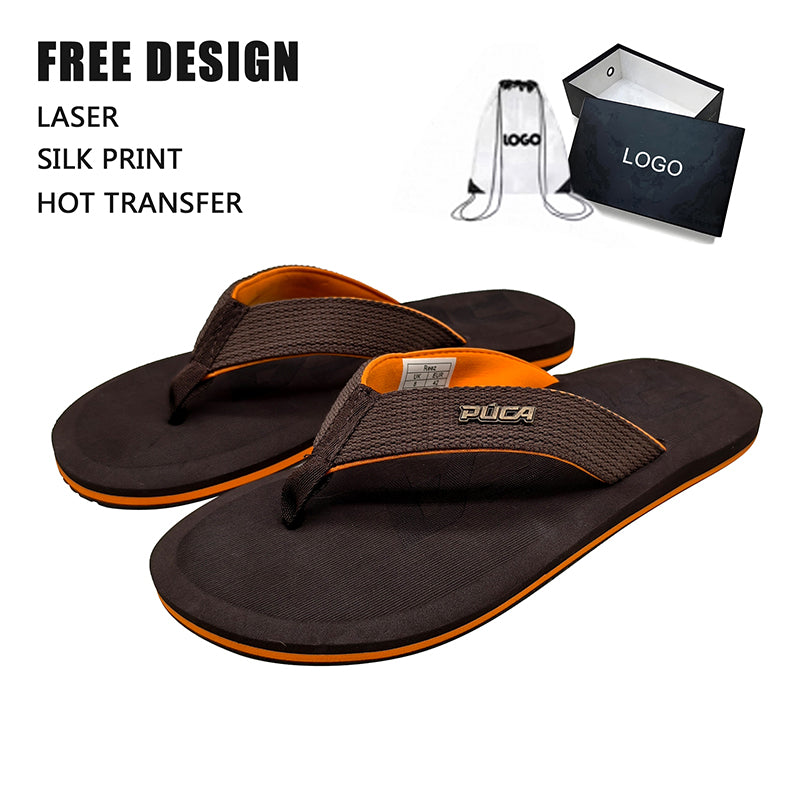 Woven Strap Men Flip Flops