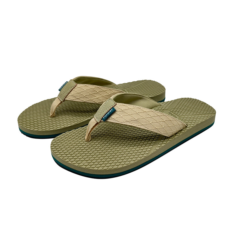 Diamond Webbing Flip Flops