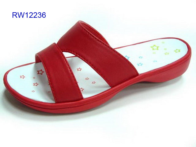 Red Wedge Women's Slide Sandals Wholesale
