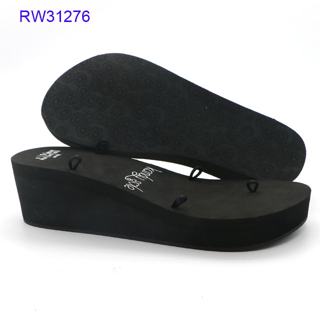 Wholesale Customizable Women Wedge Flip Flops