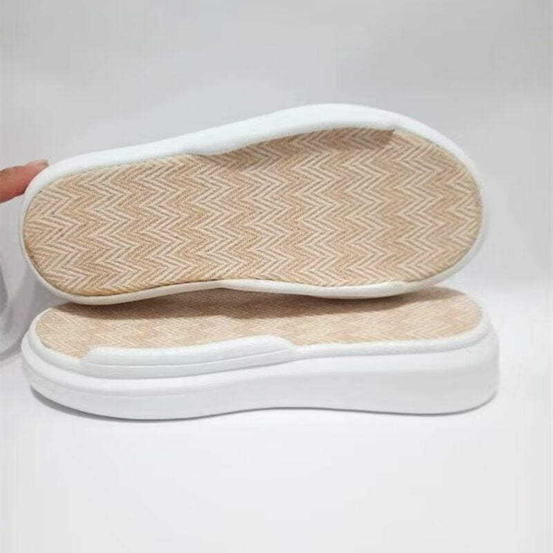 Custom Linen Slipper Soles Wholesale