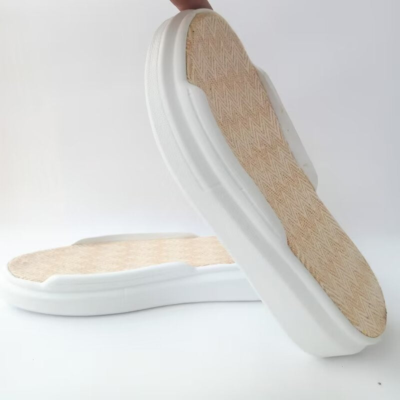 Custom Linen Slipper Soles Wholesale