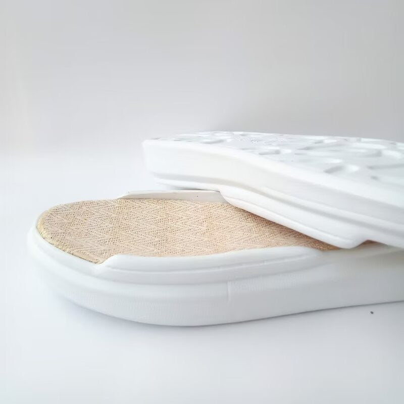 Custom Linen Slipper Soles Wholesale