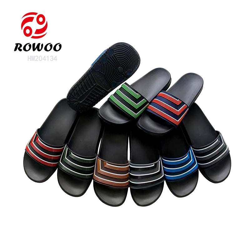 Factory Direct Men's Casual Stripe Slides