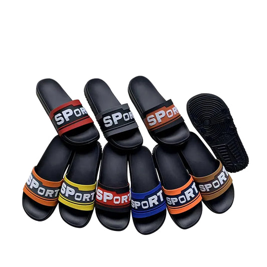 Wholesale Men's Non-slip Sport Slides