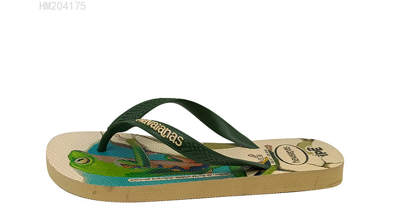 Lizard Print Casual Flip Flops