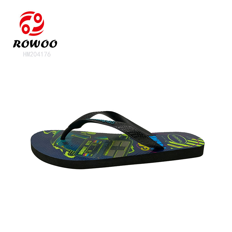 Boys' Game Print Casual Flip Flops