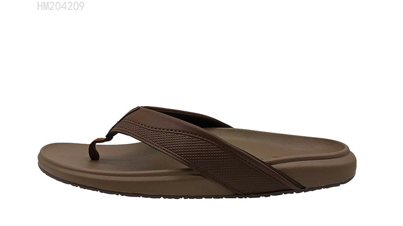 Brown Casual Men's Flip Flops