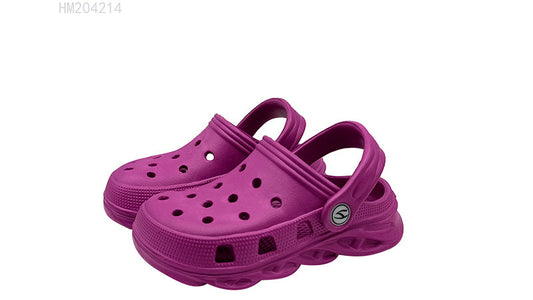 Fuchsia Platform EVA Clogs