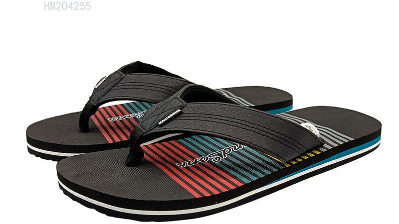 Men's Stripe Flip Flops Wholesale