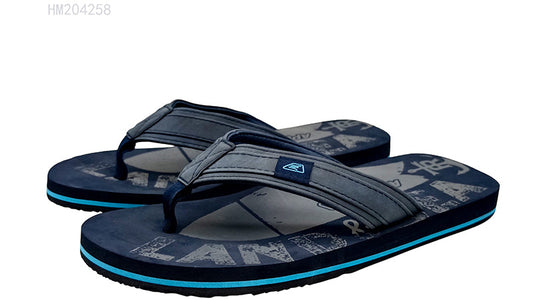 Men's Letter Print Flip Flops Wholesale