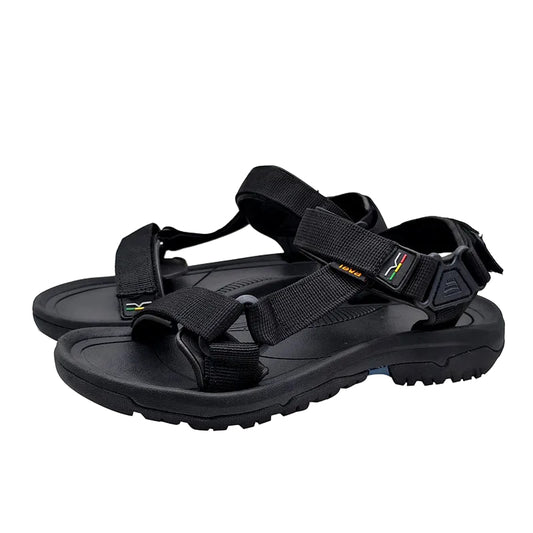 Black Men Trekking Sandals