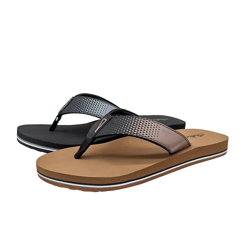 Perforated Men Flip Flops