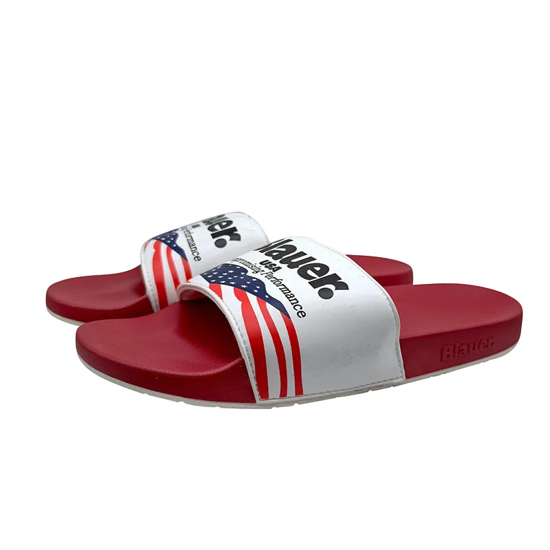 USA Flag Slide Sandals