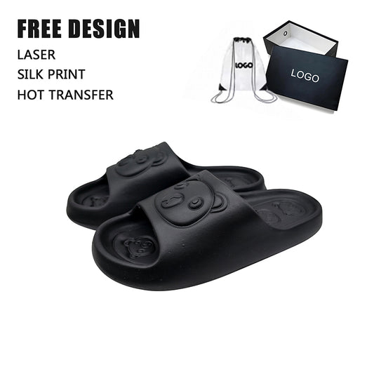 Embossed Bear EVA Slide