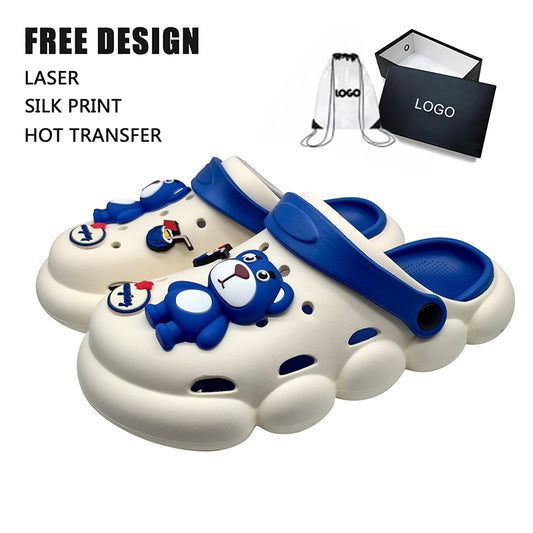 Cartoon Charm Bubble EVA Clog