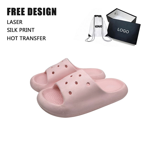 Perforated Strap Pink Slide