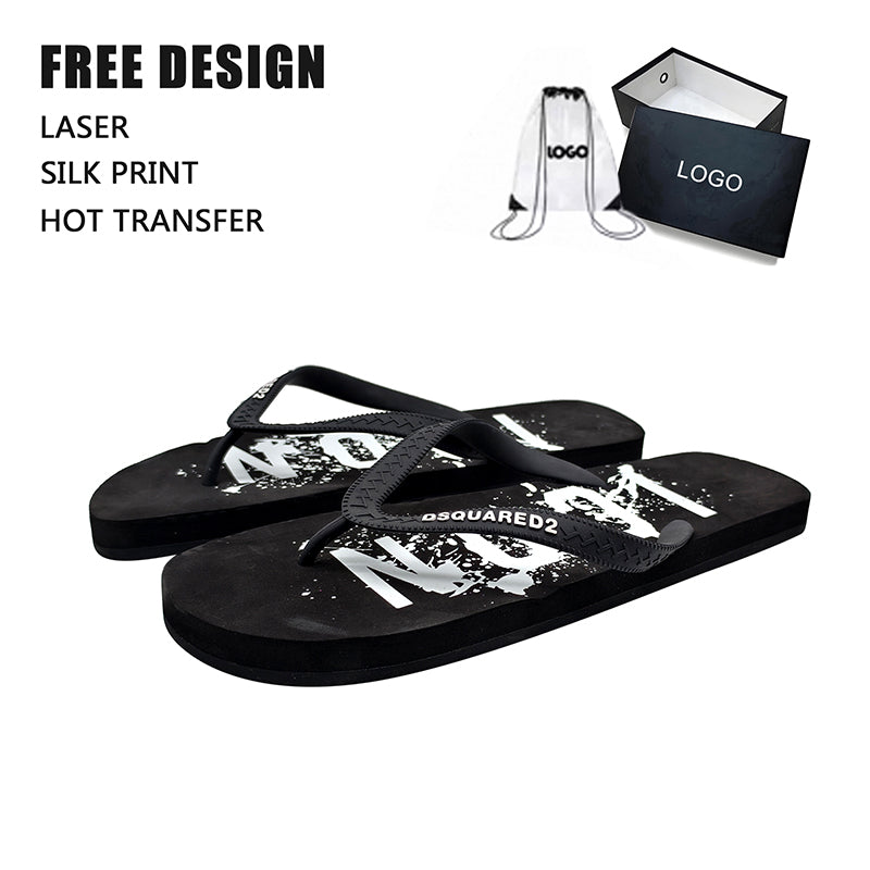 Print Letter Flip Flops