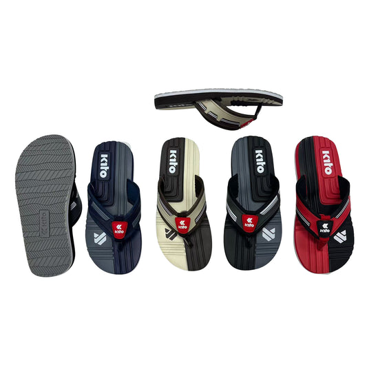 Multi Color Logo Men EVA Flip Flops