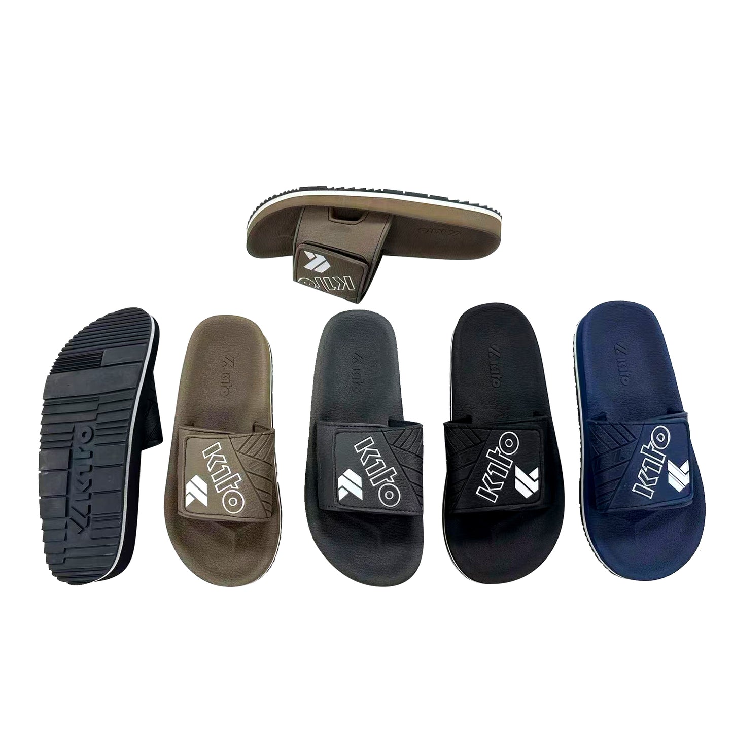 Print Logo Sport Men Slides