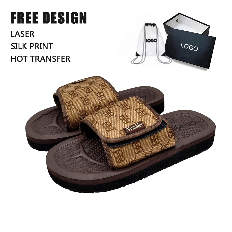 Retro Print Adjustable Sandals