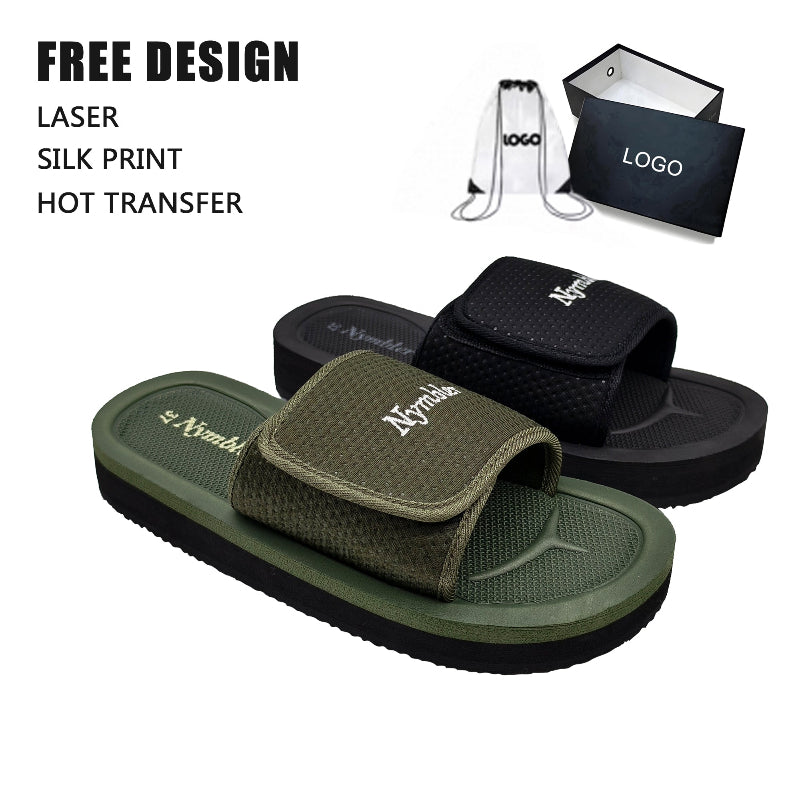 Two Tone Minimal Men Slides