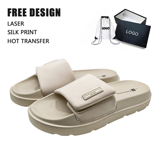 Velcro Strap Slide Sandals Bulk