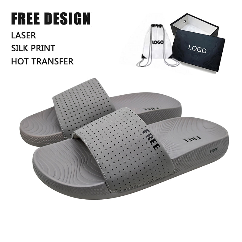 Perforated EVA Slide Sandals