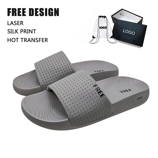 Perforated EVA Slide Sandals