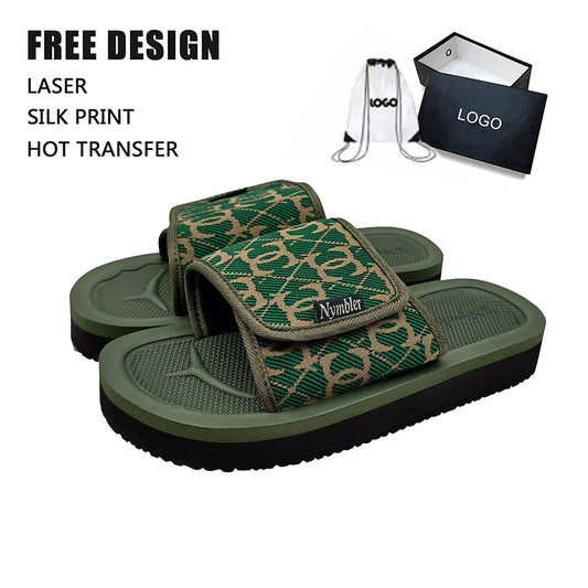 Vintage Jacquard Slides