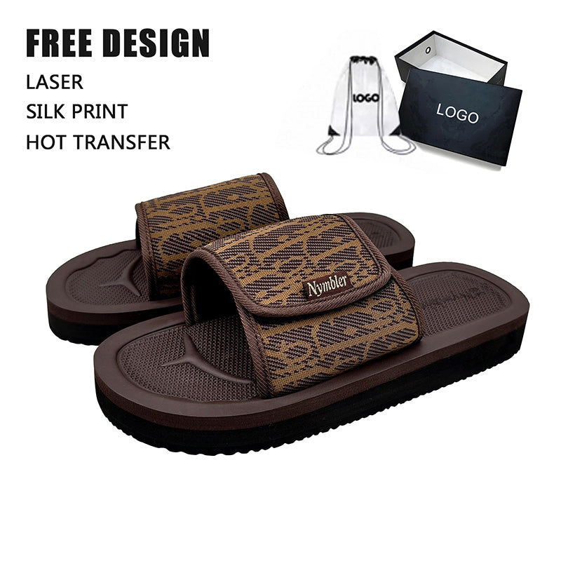 Retro Pattern Slide Slippers