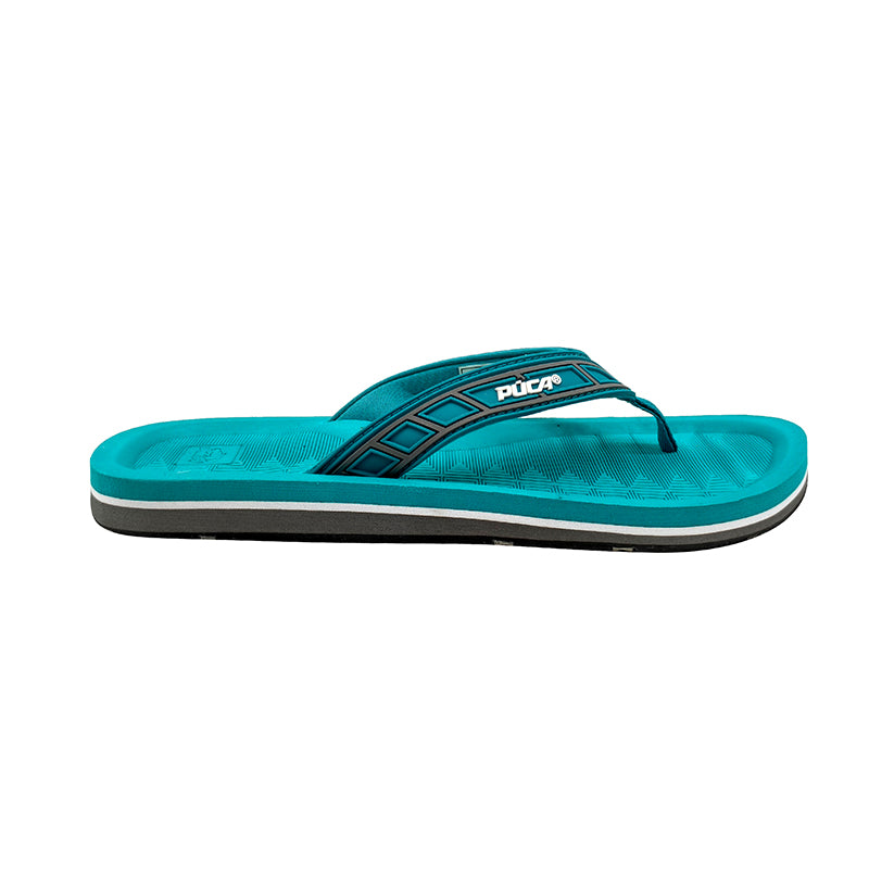 Geometric Print Flip Flops