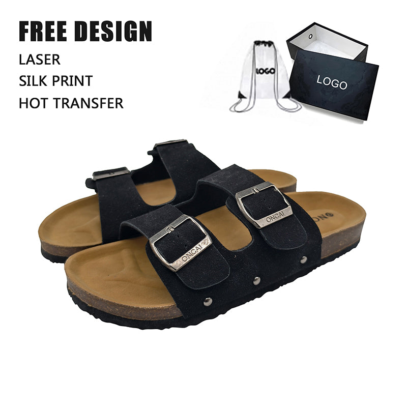 Rivet Cork Footbed Sandals