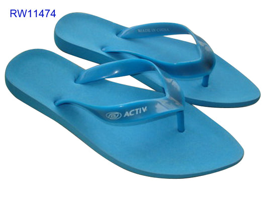 Solid Color Activ Brand Flip Flops Bulk