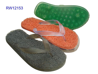 Exfoliating Scrubby Sole Bathroom Flip Flops Bulk